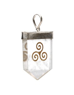 Triskel Quartz Pendant in... 2