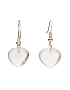 Orecchini a cuore in quarzo...