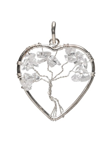 Pendentif arbre de vie en quartz...