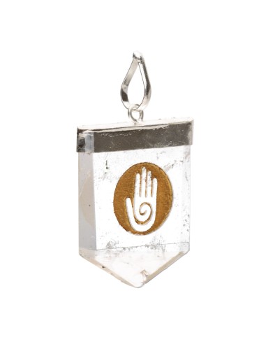 Quartz Hopi Hand Quartz Pendant in...