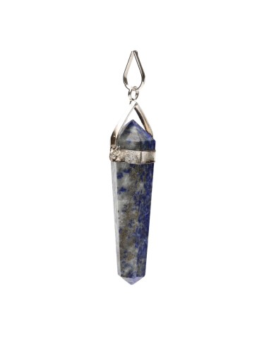Pendentif en Lapis Lazuli Biterminé