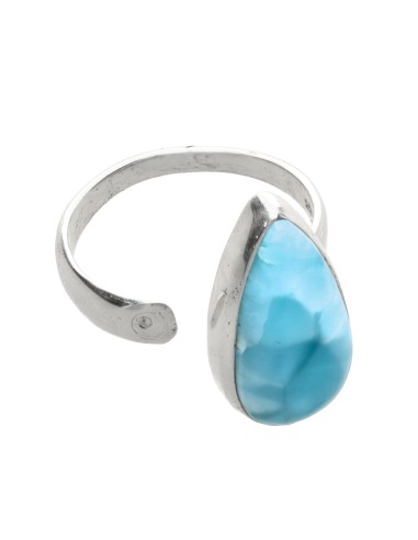 Bague en Larimar en argent 925 (68P)