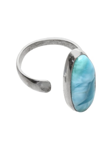 Anillo de Larimar en Plata de Ley 925...