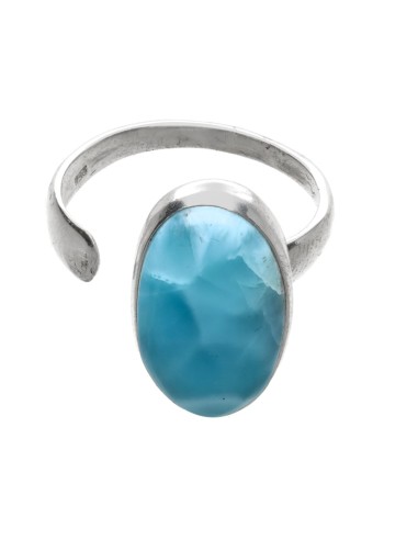 Anillo de Larimar en Plata de Ley 925...