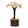 Albero di Citrino Mini con Base in Legno