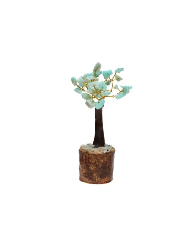 Árbol de Amazonita Mini con Base de...