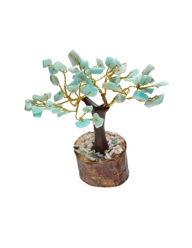 Árbol de Amazonita Mini con Base de...
