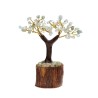 Albero di Acquamarina Mini con Base in Legno
