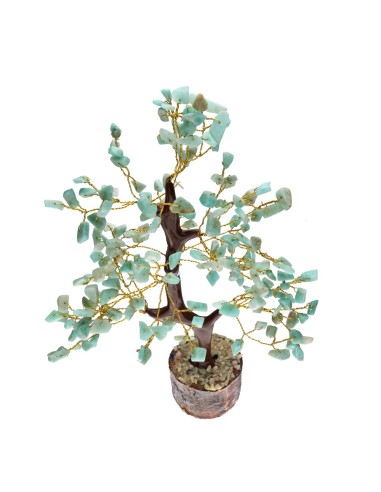 Albero di Amazonite Piccolo con Base...