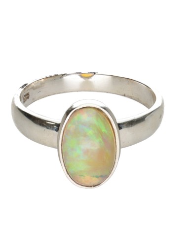 Bague en argent 925 Opale (83P)