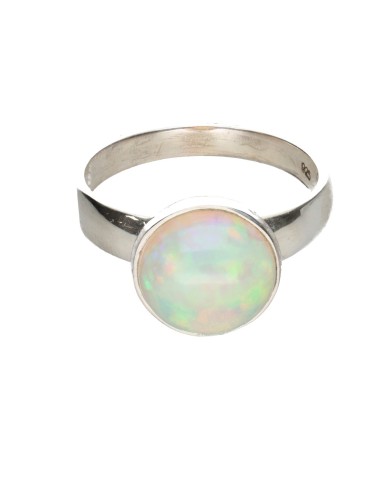 Anillo de Ópalo en Plata de Ley 925...
