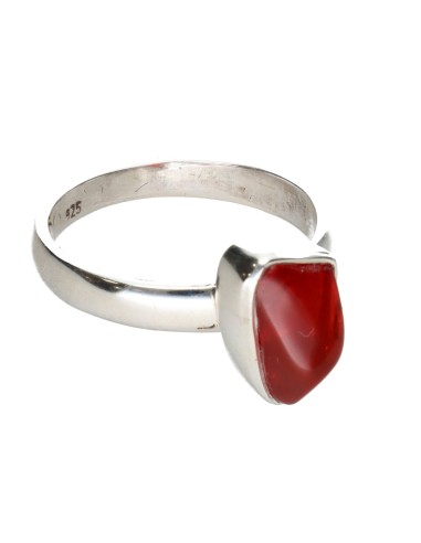 Anello di Fuoco Opale in Argento...