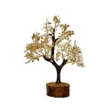 Árbol de Citrino Medium con Base de Madera