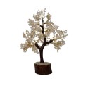 Medium Rose Quartz Tree with Wooden Base