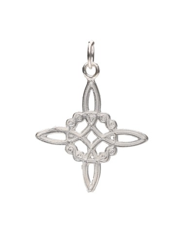 Medium Witch's Knot Pendant in 925...