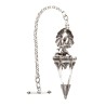 Pendule dragon de Gotland en argent 925