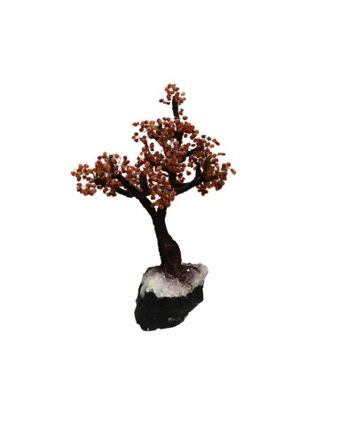 Carnelian with Amethyst Tree with...