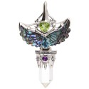 Pearl Wings Pendant in 925 Sterling Silver (28J)