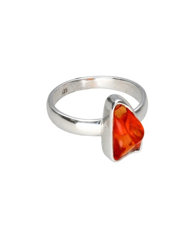 Fire Opal Ring in 925 Sterling Silver...