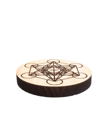 Base d'autel circulaire Metatron 15cm
