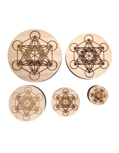 Base d'autel circulaire Metatron 15cm