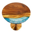 Small Circular Resin Table (Table1)