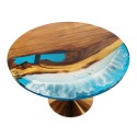 Small Circular Resin Table (Table1)