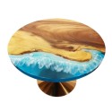 Small Circular Resin Table (Table1)