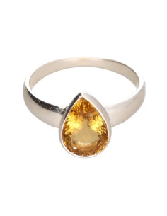 Citrine Ring in 925...