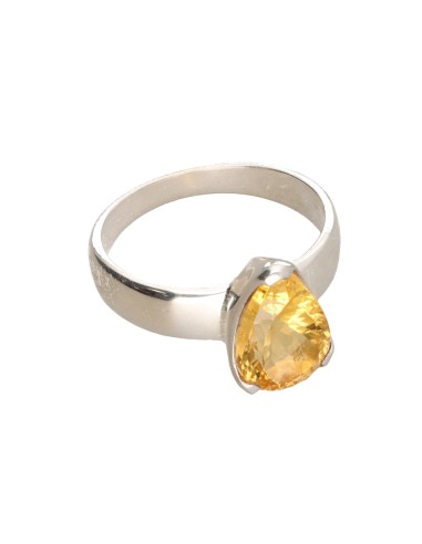Anello di Citrino in Argento Sterling...