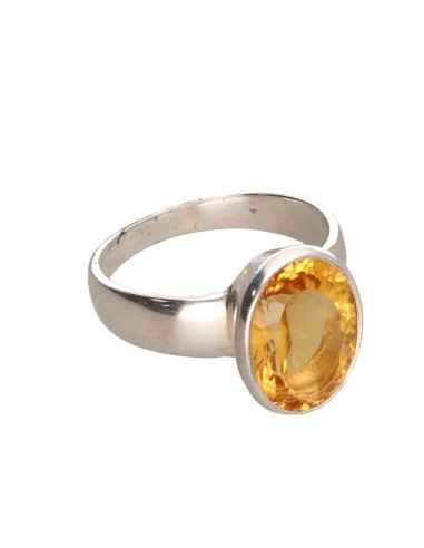 Citrine Ring in 925 Sterling Silver...