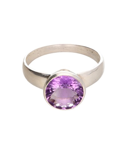 Amethyst Ring in 925 Sterling Silver...