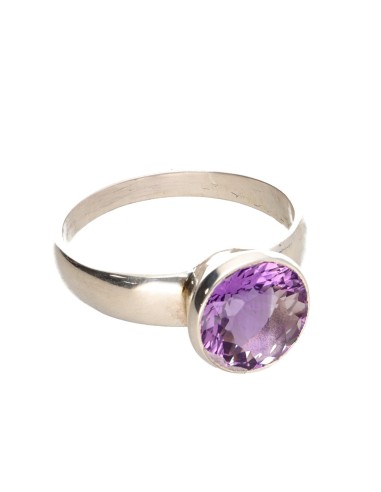 Anillo de Amatista en Plata de Ley...