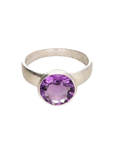 Amethyst Ring in 925 Sterling Silver...