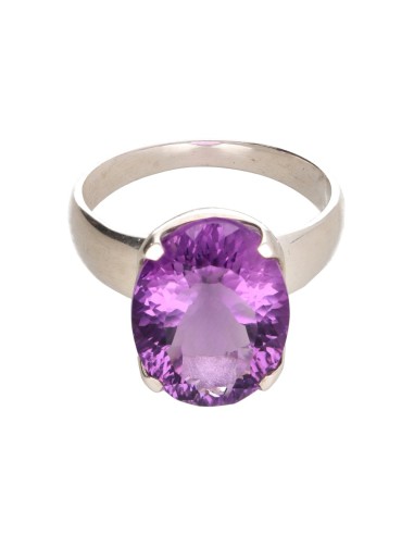 Anillo de Amatista en Plata de Ley...