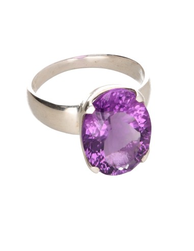 Amethyst Ring in 925 Sterling Silver...