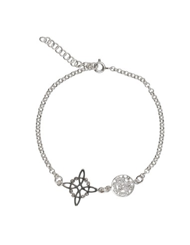 Petit bracelet en argent 925 avec...
