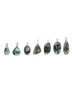 Random Moss Agate Pendant... 2