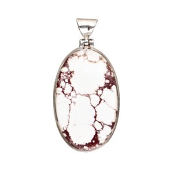 Ciondolo in Giada Cavallo Selvaggio Casuale in Argento Sterling 925