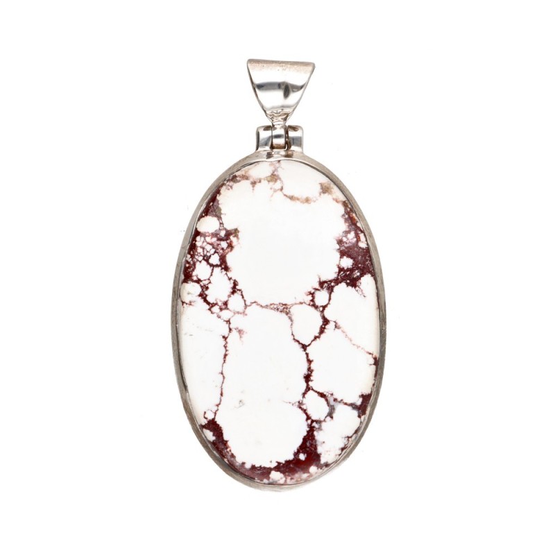Ciondolo in Giada Cavallo Selvaggio Casuale in Argento Sterling 925