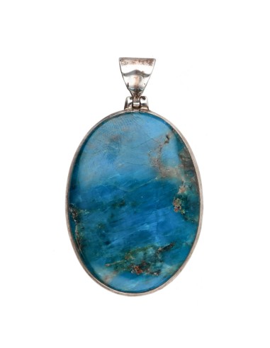 Large Apatite Pendant in Sterling...