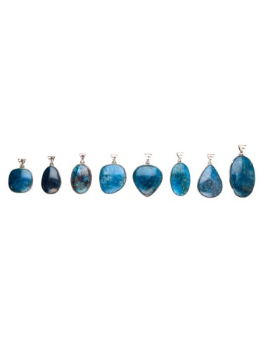 Large Apatite Pendant in Sterling...