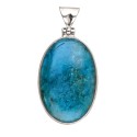 Pendentif Apatite aléatoire en argent 925