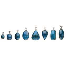 Pendente in Apatite Casuale in Argento Sterling 925
