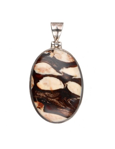 Random Peanut Wood Jasper Pendant in...