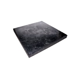 Piastra di Shungite con una Faccia Lucida 20x20