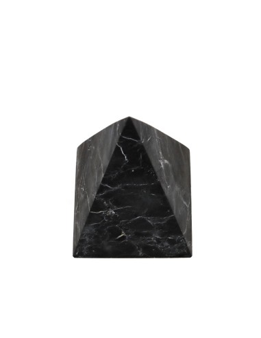 Pirâmide alta de shungite mate 5x5cm