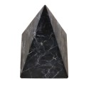 Pirâmide alta de Shungit mate 3x3cm