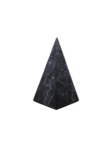 Tall Shungite Matte Pyramid 3x3cm