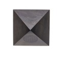 Pirámide de Shungit Pulida con Flor de la Vida 5x5cm